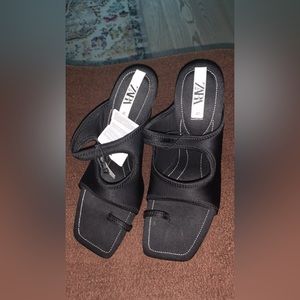 Zara black heels